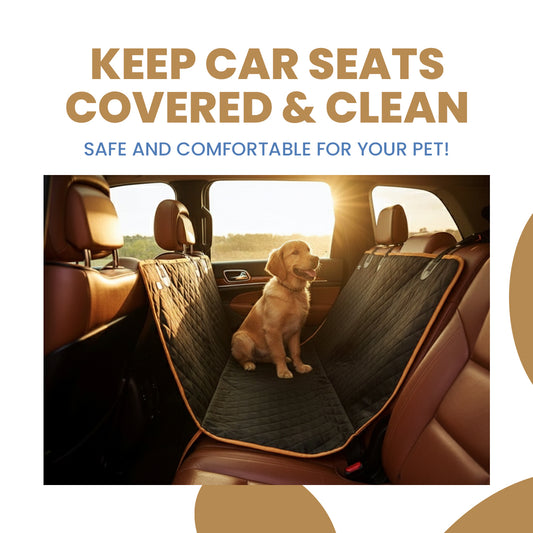 Waterproof Dog Car Seat Cover – Scratchproof & Non-Slip