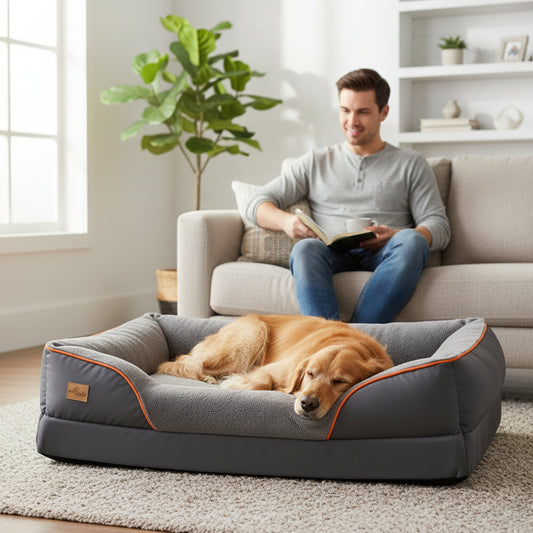 Orthopedic Dog Bed – Memory Foam for Joint Relief