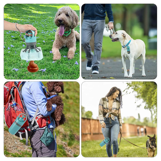 Dog Poop Scooper Set Claw Waste Picker with Leash Clip