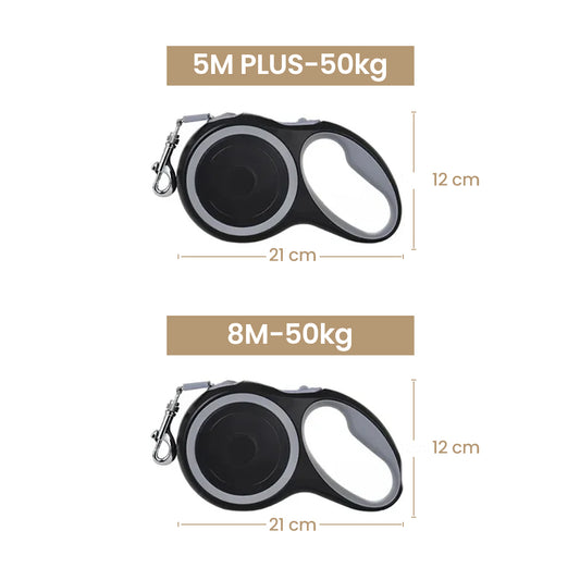 Heavy Duty Retractable Dog Leash – 3M to 8M Options