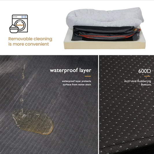 Orthopedic Dog Bed – Memory Foam for Joint Relief