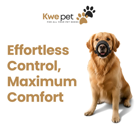 Soft Nylon Dog Muzzle – Adjustable & Breathable