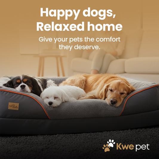 Orthopedic Dog Bed – Memory Foam for Joint Relief