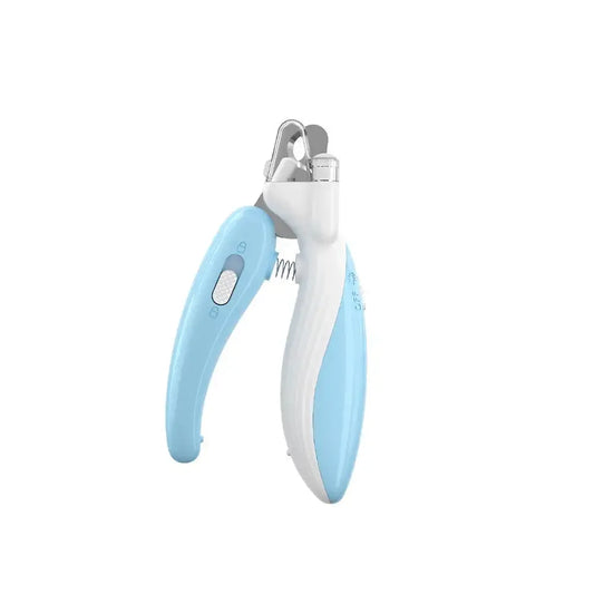 Pet Nail Clippers Dog Cat Nail Trimmer Labor-Saving Nail Clipper Convenient LED Electric Nail Grinder Dog Grooming Supplies