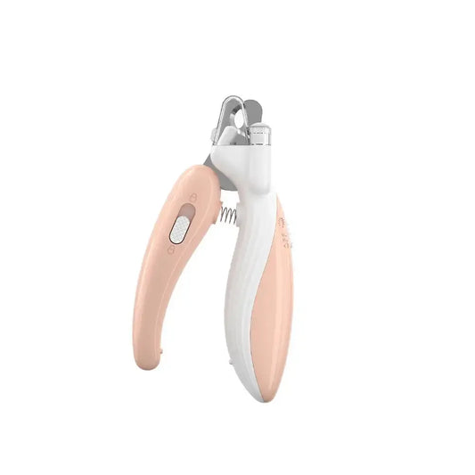 Pet Nail Clippers Dog Cat Nail Trimmer Labor-Saving Nail Clipper Convenient LED Electric Nail Grinder Dog Grooming Supplies