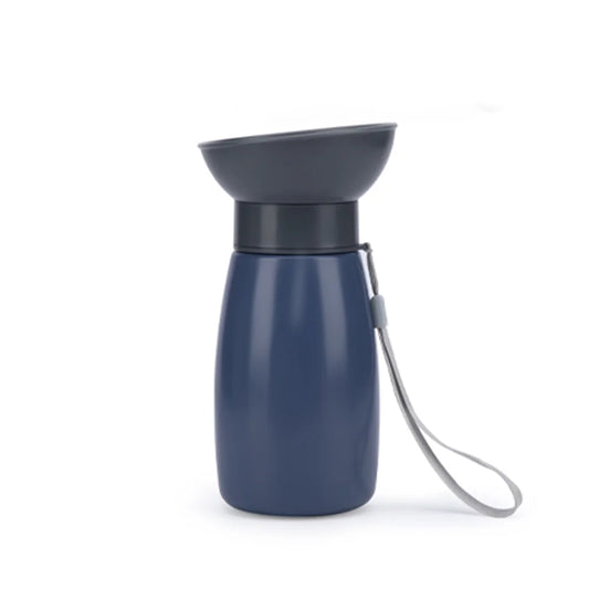 600Ml Portable Dog Water Bottle Large Dogs High Capacity Fountain Water Dispenser Outdoor Dog Drinking Bowl Labrador Supplies